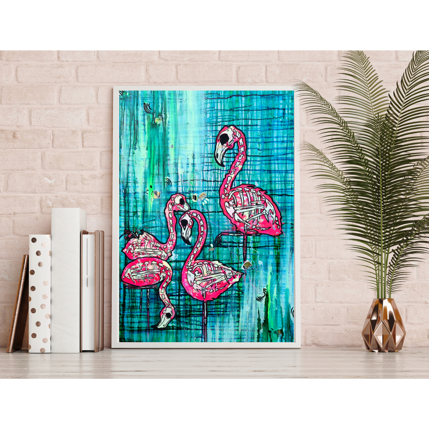 Flamingos of Gore 11x17 Print